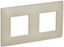 Рамка 2-м SKANDY SK-F01B беж. IEK SK-M22-K10