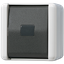 Кнопка без фиксации 10AX 250V ~; для накладного монтажа IP44 | 833-2W Jung