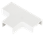 Угол Т-образный (60х60) белый -Plast | t-60-60 EKF