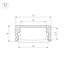 Миниатюра Профиль LINE-1708 ANOD 17x8 мм, 3000 мм арт. 047947 2