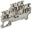 Клемма пружинная заземляющая 2 уровня CXDL2.5 PE ARMAFIX IEK AF-CT41-00-2-K52-002