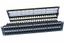 Патч-панель PP3-19-48-8P8C-C6-110D 19дюйм 2U 48 портов RJ45 кат.6 Dual IDC ROHS черн. (задн. каб. организат. в компл.) Hyperline 246108