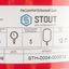 Бак расширительный на отопление 12 л. (цвет красный) - STH-0004-000012 STOUT RG008P29LDTU94