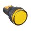 Сигнальный индикатор со встроенным диодом 220В, желтый | M22L-F220YPP DKC ДКС