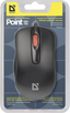 Мышь проводная оптическая Point MM-756 черн. 3 кнопки 1000 dpi 52756 Defender 1000528189