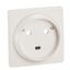 Розетка силовая 2К+З 32А БОК.ВЫХ. | 055812 Legrand