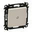Механизм переключателя промежуточного 1-кл. СП Valena Life 10А IP20 250В 10AX с подсветкой лиц. панелью винт. зажимы сл. кость Leg 752548 Legrand
