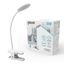 Светильник светодиодный настольный 5 Вт 330 лм 4000К DC 5В Белый IP20 Пластик гибкая стойка сенсорное управление яркостью Li-ion акк 1200мА прищепка GTL Gauss - GT2051