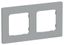Рамка 2-м СП FLITE РУ-2-К-ФлС сер. IEK FI-M22-32-20-K03
