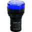 Индикатор ND16-22DS/4C синий, компактный, встр. конденсатор, IP65 АС380В (R) | 828188 CHINT