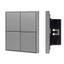 Панель кнопочная KNX-304-23-IN Grey (BUS, Frame) (IARL, IP20 металл, 2 года) - 038402 Arlight