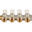 Коллектор распределительный 1', 4 отвода 3/4'ЕК - RG008S37SABV2I STOUT SMB 6851 013404