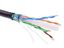 Информационный кабель экранированый F/UTP 4х2 CAT6, PE, чёрный | RN6FUPE3BK DKC ДКС