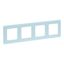 Рамка 4-местная мятный INSPIRIA - 673965 Legrand
