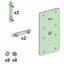 Комплект для горизонт./верт. LINERGY EVOLUTION до 4000А SchE 04607 Schneider Electric