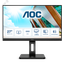 Монитор 27'' IPS, 3840x2160, 350 КМ/м2, 1000:1, 4мс, HDMIх2, DP, USB-Hub, Speakers - U27P2CA AOC