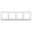 Рамка на 4 поста, S82, белый - 82640-30 Simon