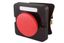 Пост кнопочный ПКЕ 122-1 красный гриб IP54 | SQ0742-0015 TDM