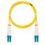 Патч-корд NMF-PC2S2C2-LCU-LCU-005 волоконно-оптический соед. одномод. 9/125мкм стандарта OS2 LC/UPC-LC/UPC двойн. LSZH нг(В)-HFLTx 2мм желт. 5м NIKOMAX