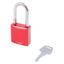Замок безопасности навесной BD-A01S Red A - 10948 ПТК