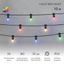 Гирлянда светодиодная "LED Galaxy Bulb String" 10м 6х30LED мультиколор 25Вт 220-240В IP65 соединяемая провод каучук черн. Neon-Night 331-329