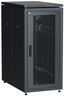 Шкаф напольный сетевой 19'' LINEA N 28U 800х1000мм перфорированная передняя дверь. задняя черный - LN05-28U81-PP IEK