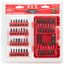 Набор ударных магнитных бит DRUA ASET04-0042 (42шт, биты 25мм/50мм/75мм, держатель бит, кейс) PIT