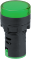Лампа индикаторная Navigator 82 800 NBI-I-AD22-230-G зеленая d22мм 230В AC/DC | 82800 24409