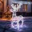 Фигура объемная Олень 115х195см, 528 LED, IP65, цвет свечения белый - 501-237 NEON-NIGHT