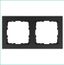 Рамка G-Classic 2-постовая, цвет Антрацит - G1002B Jasmart