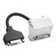 Мультимедийная рамка DVI Modul45 (белый) (MTS-DVI F RW1) | 6104766 OBO Bettermann