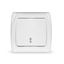 Переключатель проходной 1-кл. СП Маргарита 10А IP20 бел. UNIVersal М0025 Союз