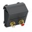 Мультимедийная рамка Audio-Cinch Modul45 (черный) (MTS-2R F SWGR1) | 6105081 OBO Bettermann