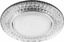 Светильник потолочный встраиваемый под лампу GX53 CD4020 20LED*2835 SMD 4000K, 15W GX53, без лампы, прозрачный, хром | 29473 FERON