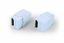 Вставка KJ1-HDMI-AL18-WH формата Keystone Jack с прох. адапт. HDMI (Type A) long body (29.7мм) ROHS бел. Hyperline 247094