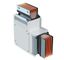 Угол вертикальный стандартный тип 1 Cu 3P+N+Pe 1000А IP55 - PTC10EVEL1AA000 DKC (ДКС)