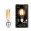 Лампа светодиодная филаментная LED 20 Вт 1800 лм 2700К AC185-265В E27 А60 (груша) теплая Black Filament Gauss - 102902120