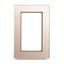 Рамка 2-местная (без перемычки), серия Катрин, GFR00-7012-02, шампань | 39567 STEKKER FERON