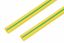 Термоусаживаемая трубка 30,0 15,0 мм, желто-зеленая, упаковка 10 шт. по 1 м, REXANT - 23-0007 MEET