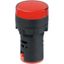 Лампа индикаторная 82 801 NBI-I-AD22-230-R d22мм 230В AC/DC красн. Navigator 82801