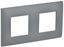 Рамка 2-м SKANDY SK-F02Gr сер. IEK SK-M22-K03