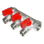Коллектор резьбовой с шар.кранами ВМ 3/4x3/4x1/2x4 - 02426 AQUALINK