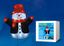 Гирлянда светодиодная "Снеговик" ULD-M2730-024/STA WHITE IP20 SNOWMAN 24 LED 21х17х30см бел. Uniel 09557