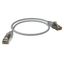 Патч-корд F/UTP, категория 5е, 2xRJ45, экранированный, серый, LSZH, 0.5 м - PC 4545.5ES26.05LSZHGY SYSMATRIX