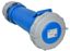 Розетка переносная ССИ-2232 32А 3п 2P+PE 6ч 220В IP67 IEK PSR21-032-3-0-67
