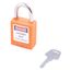 Замок безопасности навесной BD-G57S Orange - 11050 ПТК