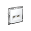 Розетка компьютерная 2-м AtlasDesign RJ45+RJ45 кат.5E механизм лотос SE ATN001385 APC