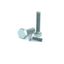 Болт с шестигранной головкой М10х30 DIN 933 BT10-30 INOX A2 сталь (уп.30шт) КМ LO7851 КМ-Профиль