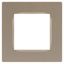 Рамка для розеток и выключателей Серия 12 12-5201-04 на 1 пост, Классик, шампань | Б0067795 ЭРА