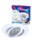 Светильник светодиодный Downlight RR 9Вт 180-265В 6400К кругл. поворотн. панель бел. КОСМОС KDownRR9W6400K